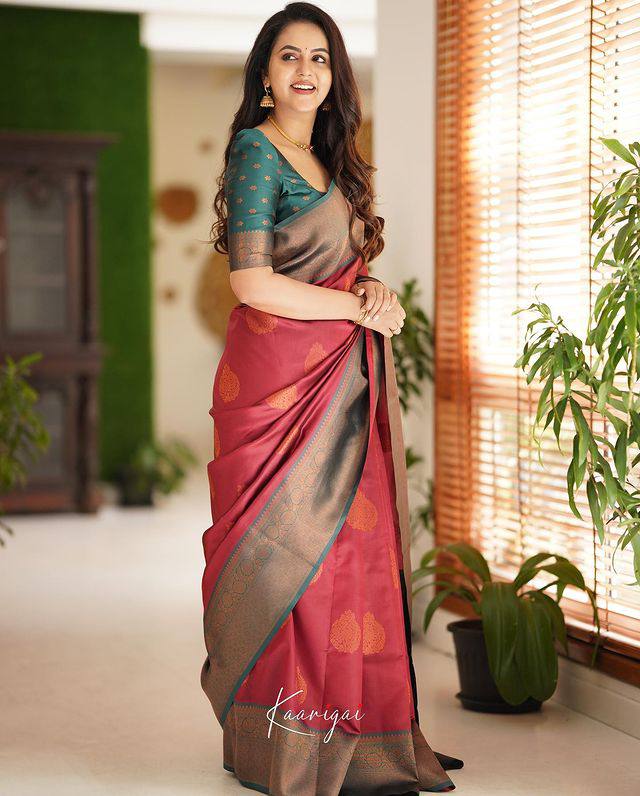 Mcazo 555 Kanjivaram Soft Silk Party Wear Sarees Catalog